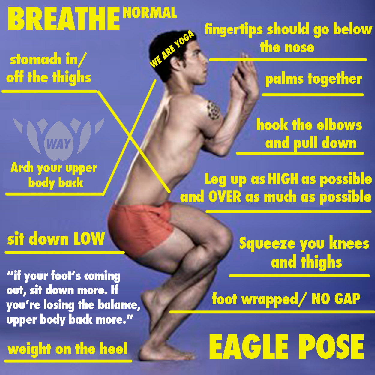 Yoga Pose: Eagle Pose