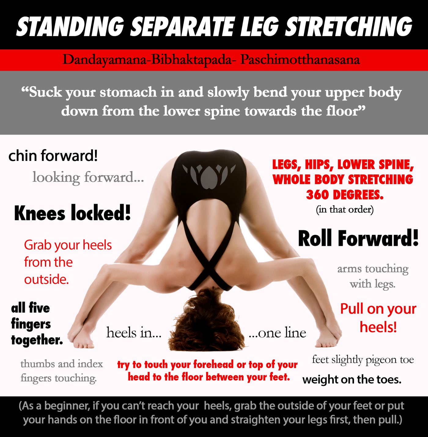 What is Standing Separate-Leg Stretching Pose? - Definition from Yogapedia