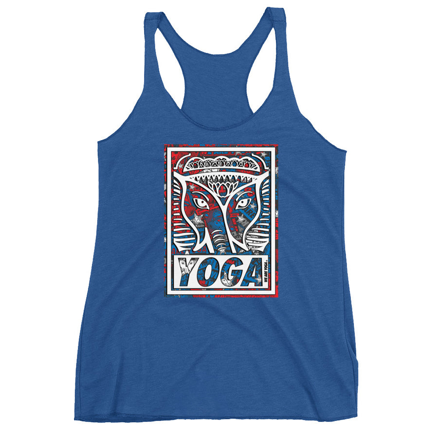 YOGA for the Cure Stamp Racerback Tank - WE ARE YOGA