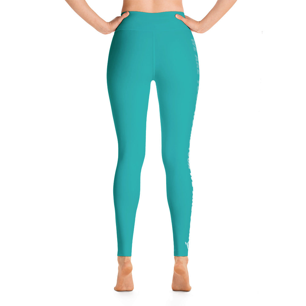 Women's turquoise leggings