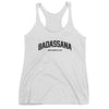 BADASSANA BLK-Women's Racerback Tank