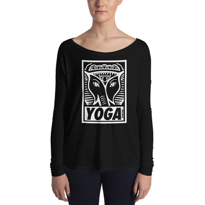 Yoga Stamp Flowy Long Sleeve