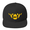 Black & Yellow/Gold-Snapback Hat