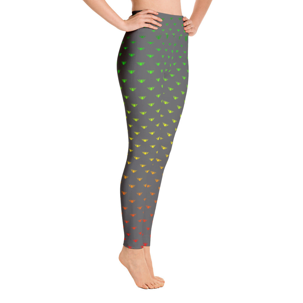 Magenta Mermaid Lotus Leggings | Mermaid leggings, Leggings, Leggings shop