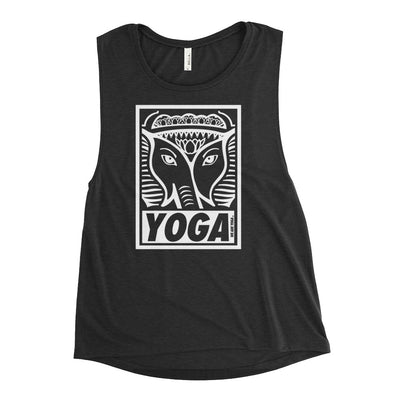 Yoga Stamp Muscle Tank