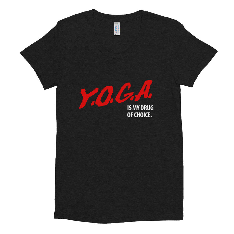 Yoga Drug-Women's Crew Neck T-shirt